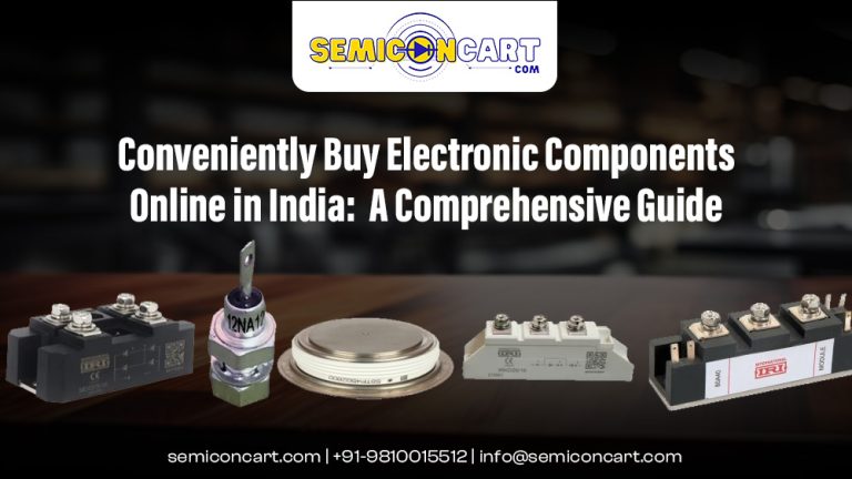 Conveniently Buy Electronic Components Online in India: A Comprehensive